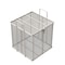 Anysizebasket Rectangular Wire Mesh Basket: 12Lx12Wx12H, 304 SS, 1/4 Rod Frame, Hinged Lid W/ Latch, Mesh: 8x.047 TMT-120120120-Q08S - alternate 3
